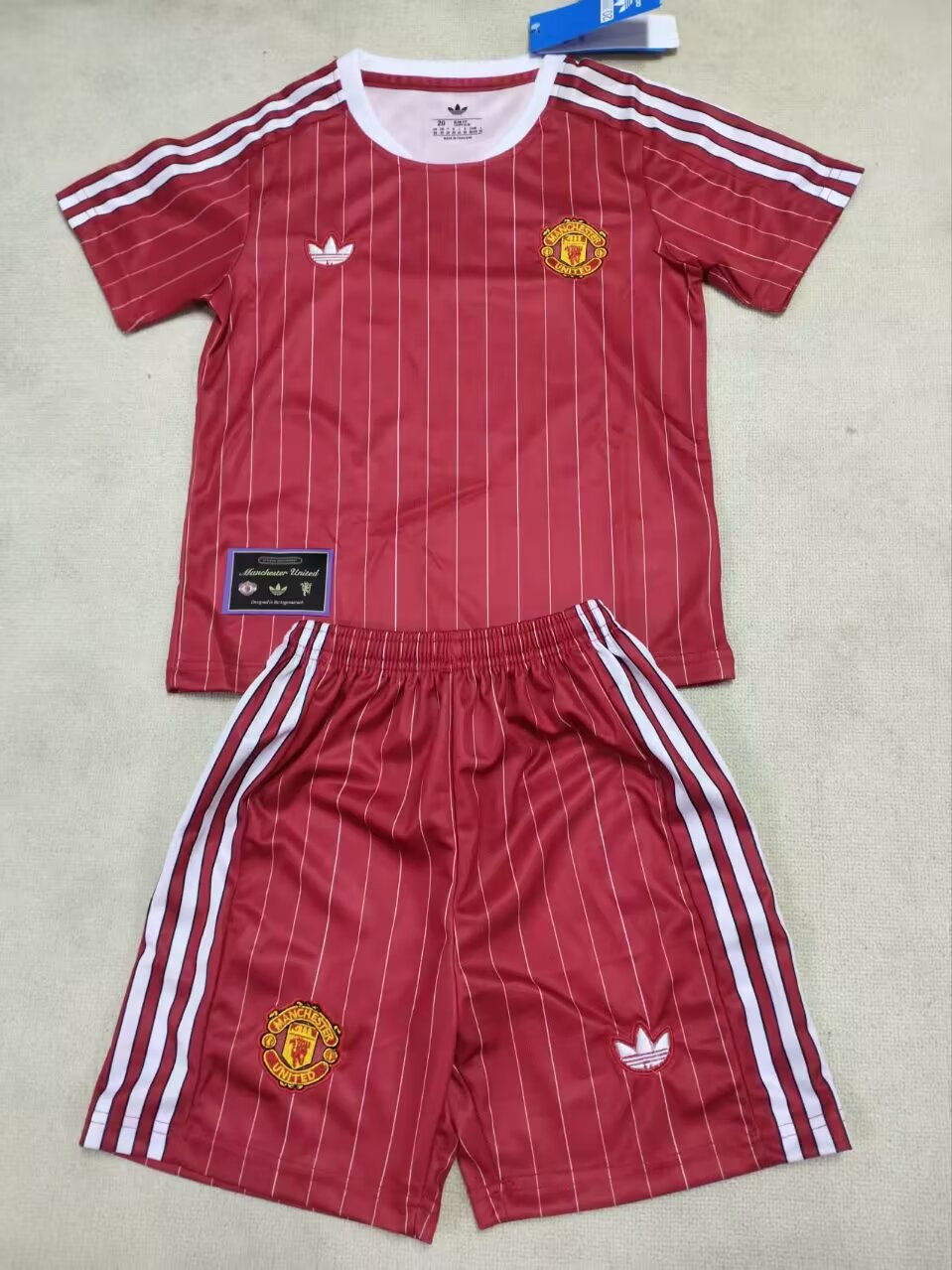 2026/2027 Kids Size Manchester United Retro Football Shirt 1:1 Thai Quality