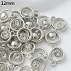Silver Rhinestone ABS Acrylic Pendants DIY Accessories