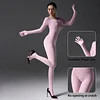 Bodystocking Long Sleeve Full Body Bodysuit Includes Five Finger Glove Body Stockings Velvet 120D Jumpsuit