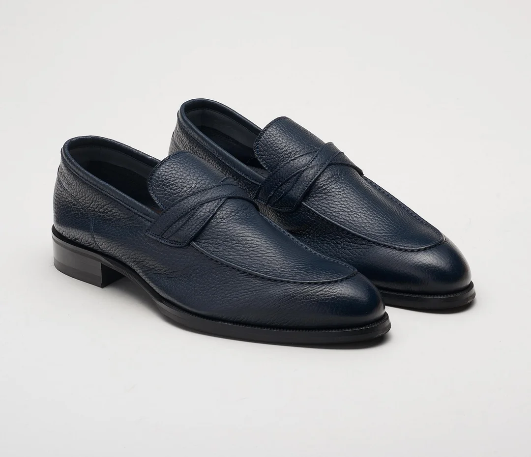 The Firenze Navy Men's Loafer