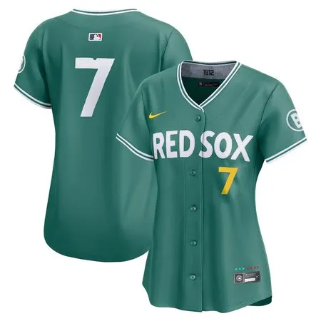 Women's Boston Red Sox #7 Masataka Yoshida  Green 2025 City Connect Limited Player Jersey