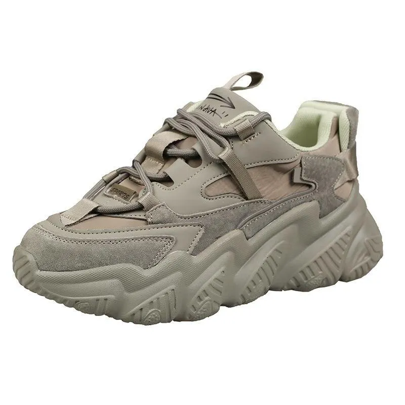New Design Women Shoes 2021 Fashion Women's Chunky Shoes Trendy Purple Platform Sneakers Fitness Ladies Trainers Casual Shoes