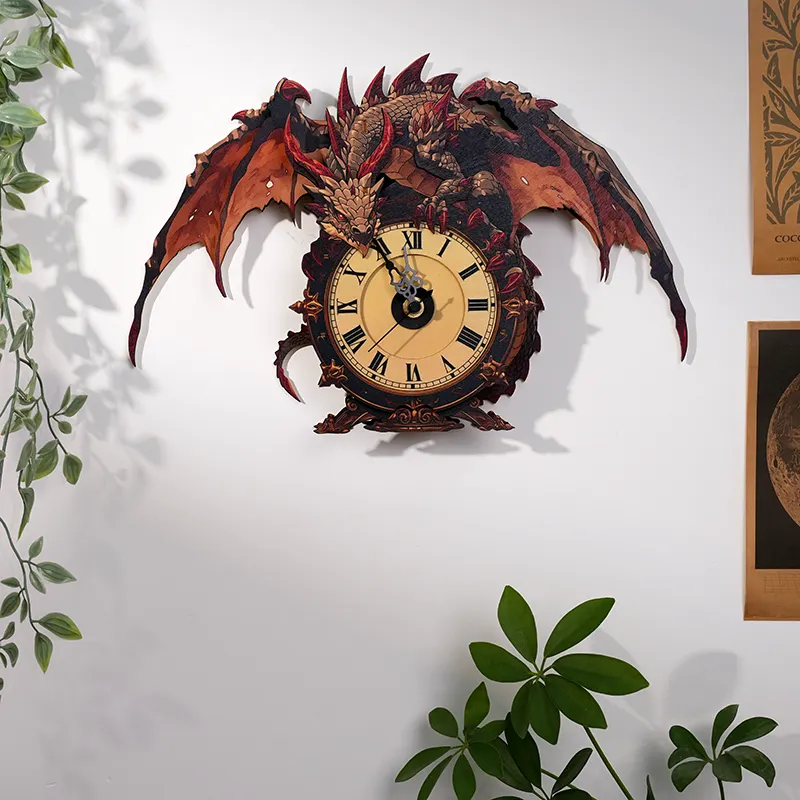 Dragon&rsquo;s Watch Timepiece Wooden Clock Puzzle