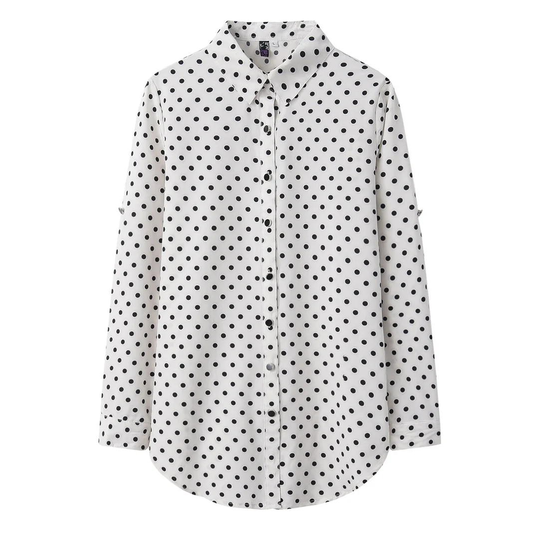 Fashion Fine Women's Print Chiffon Shirt 2021 Spring New Long Sleeve Blouses and Tops Lady Plus Size Casual Shirts Clothes 5XL