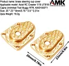 AMK UTB18 Brass Counter Weight Axle Housing for Axial RC Crawler 1/18 UTB18 Capra Unlimited Trail Buggy RTR Upgrade Part (Front Axle 3in1)