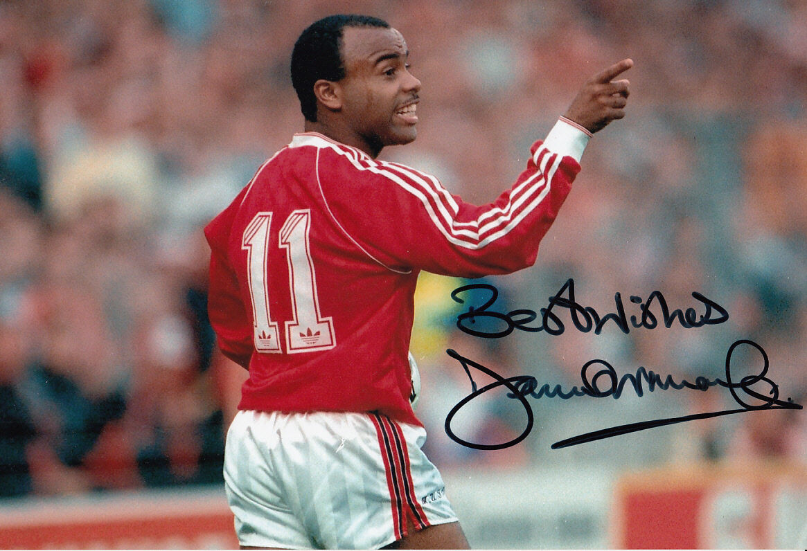 Manchester United Hand Signed Danny Wallace Photo Poster painting 12x8 2.