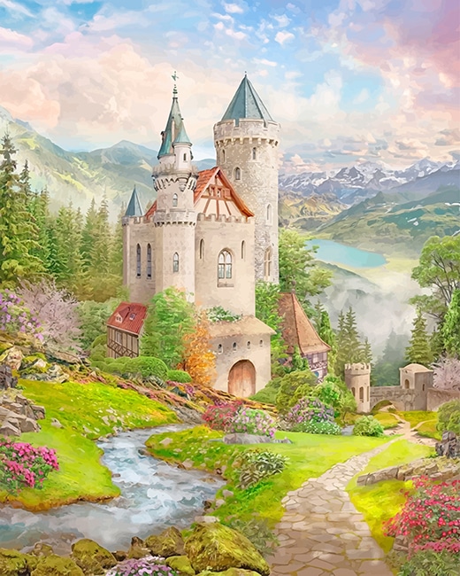 

Fantasy Heaven – Paint By Numbers - 40*50CM, 501 Original