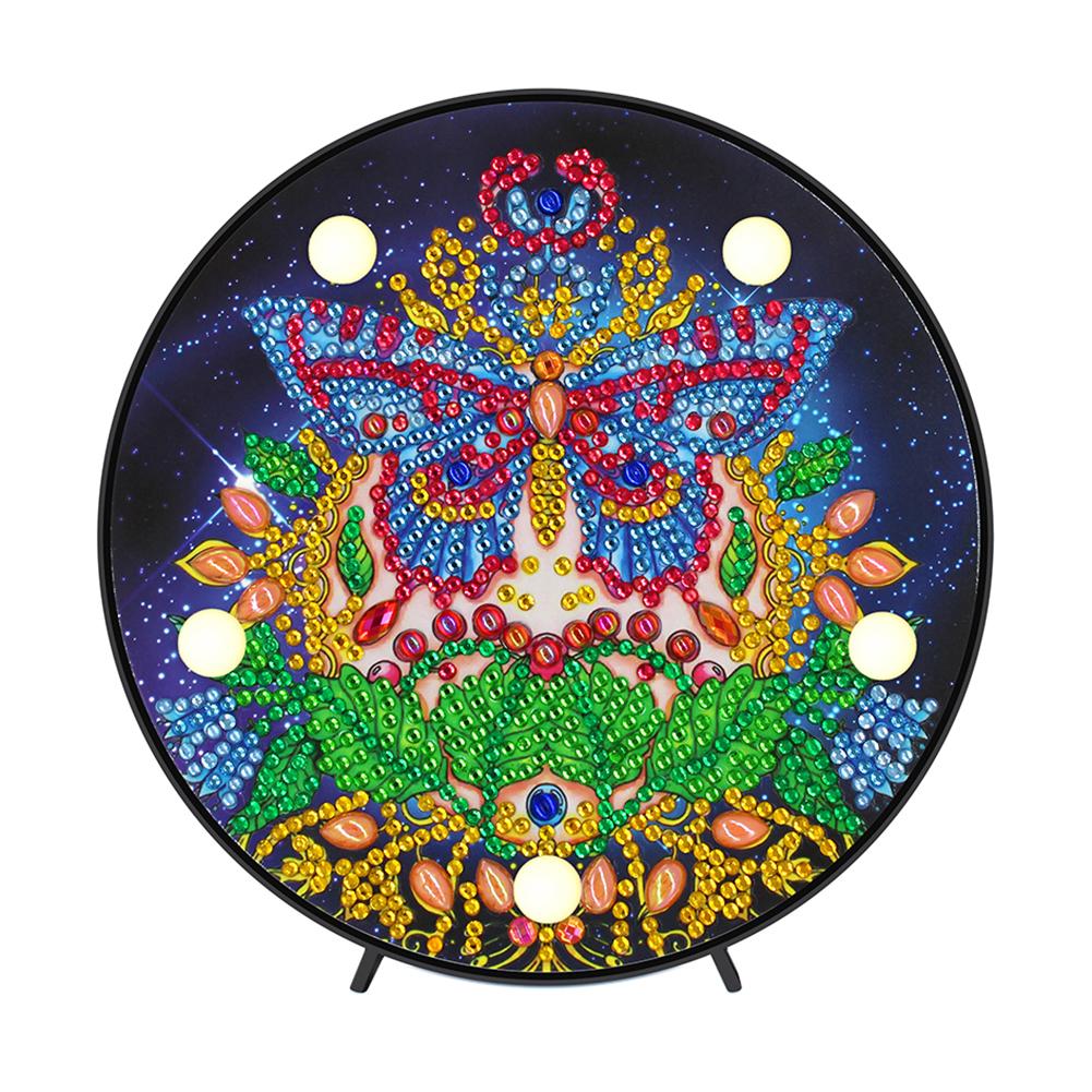 

Butterfly Owl-DIY Creative Diamond LED Lamp, 501 Original