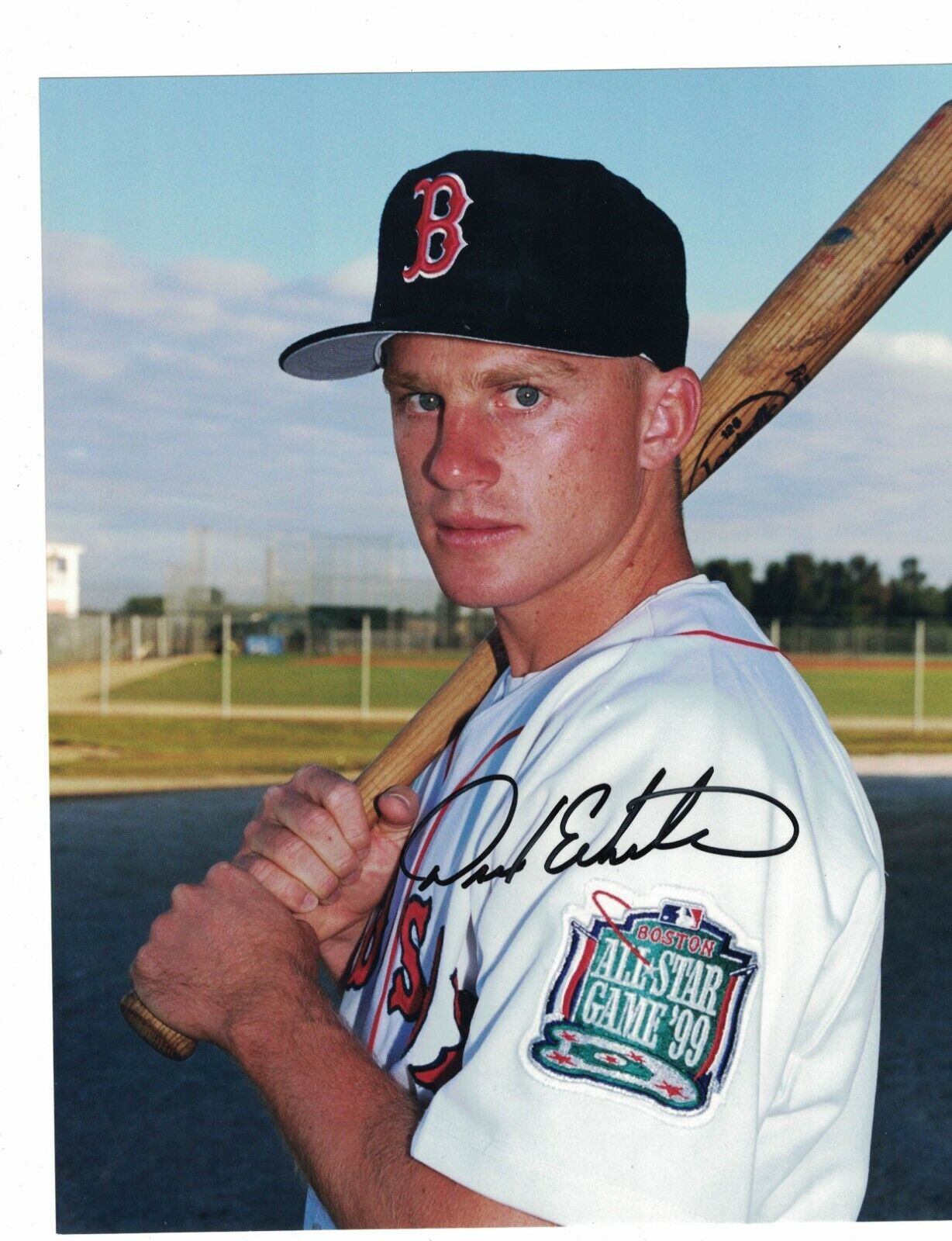 David Eckstein Boston Red Sox Signed 8 x 10