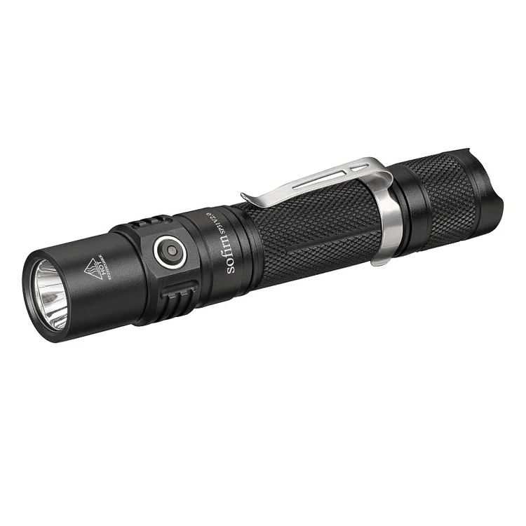 Sofirn SP31V2.0 1200 Lumen Tactical Flashlight XPL LED, EDC Light with Dual Switch