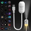 Cross-border wireless wall lamp LED sunset light wireless charging night light home background ambie