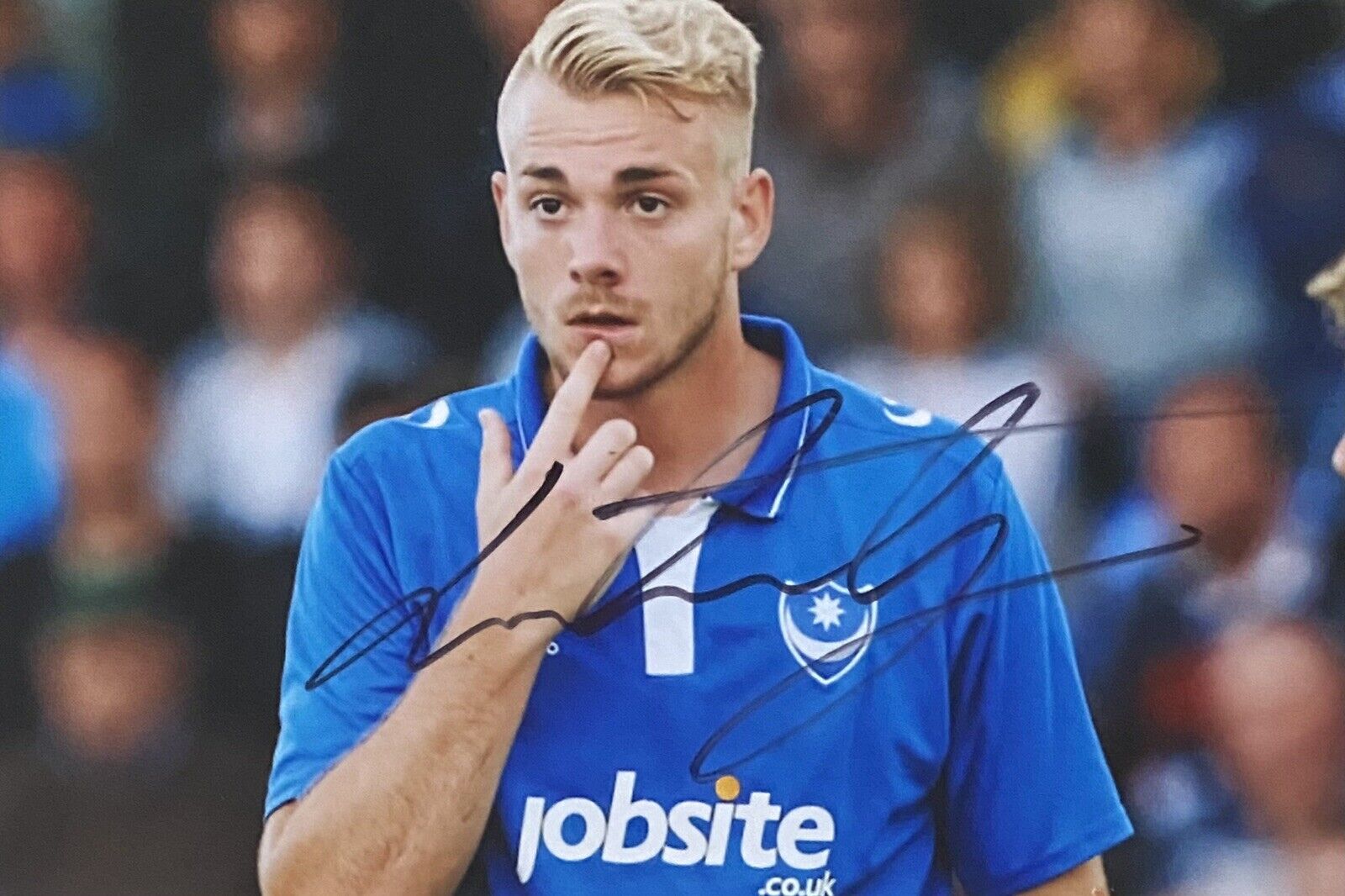 Jack Whatmough Genuine Hand Signed Portsmouth 6X4 Photo Poster painting 2