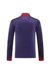 2025 England Purple Half-Zip Training Jacket Set