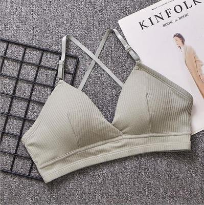 Women's Seamless Thin Bra Free Steel Wire Bra Open Back Seamless Bra for Women's Sexy Lingerie