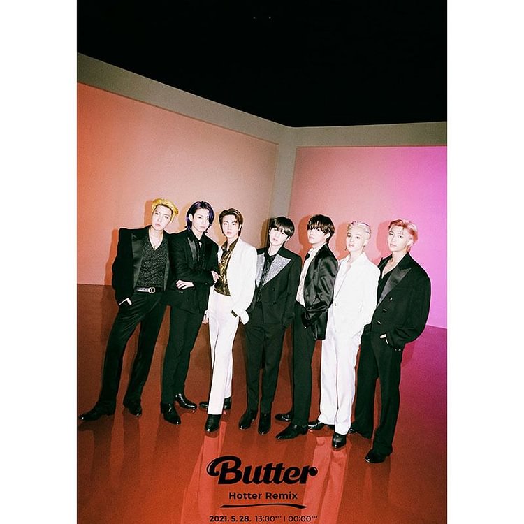 방탄소년단 Butter Member Photo Poster