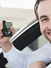 Personal Portable Alcohol Breathalyzer Tester with Digital LCD Display Handheld Alcohol Breathalyzer Tester Type-C Powered 300mAh Battery for Personal Home and Party Outdoors Indoors