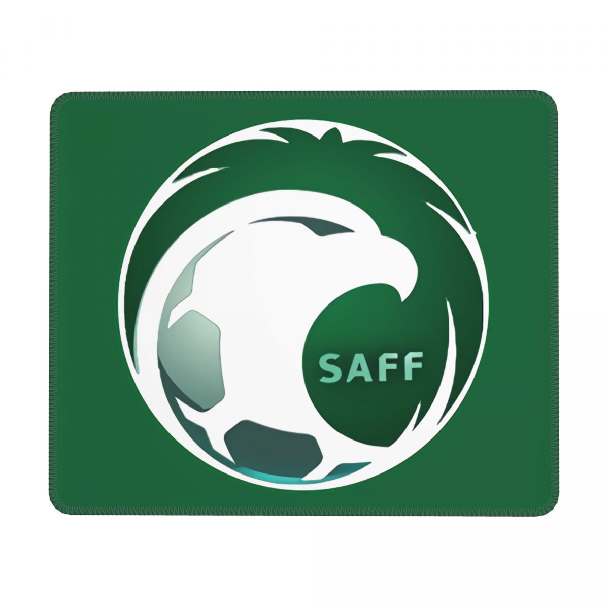 Saudi Arabia National Football Team Square Rubber Base MousePads