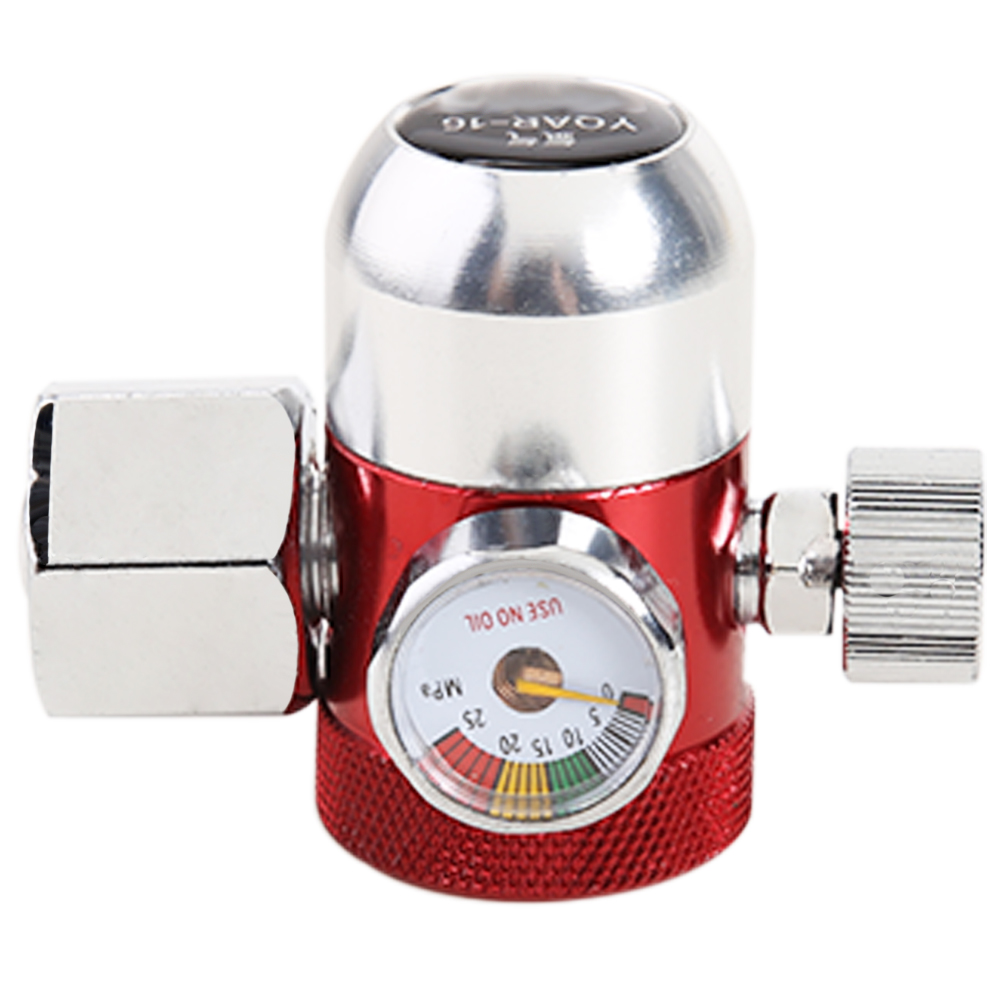 

0-0.15MPa Air Pressure Gas Regulator Argon Gas Pressure Reducer Gauge Meter, 501 Original