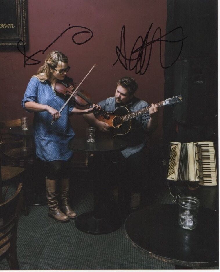 Sara Watkins & Sean Watkins Signed Autographed 8x10 Photo Poster painting Watkins Family Hour B