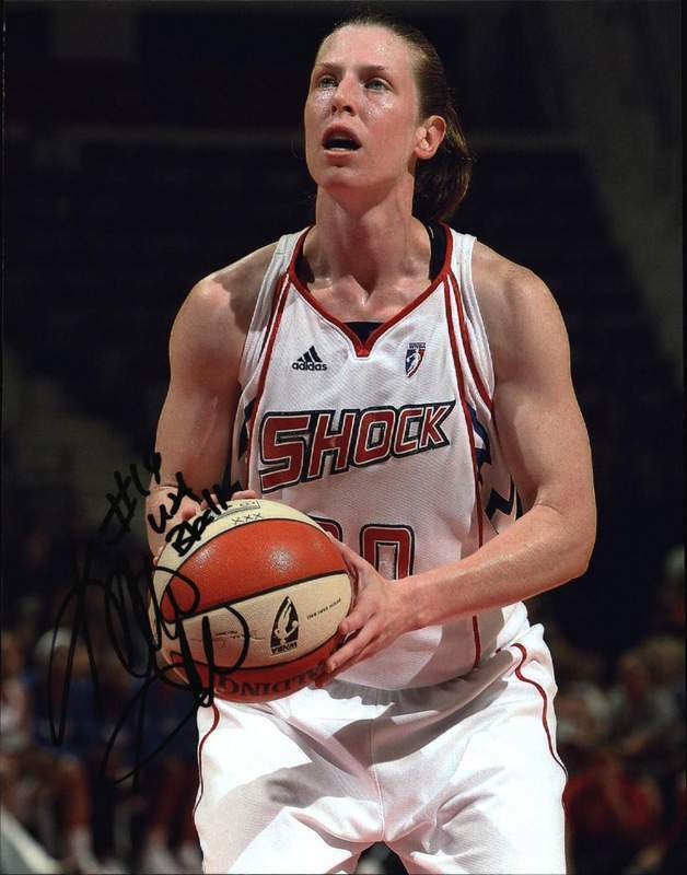 Katie Smith signed NBA basketball 8x10 Photo Poster painting W/Certificate Autographed 003