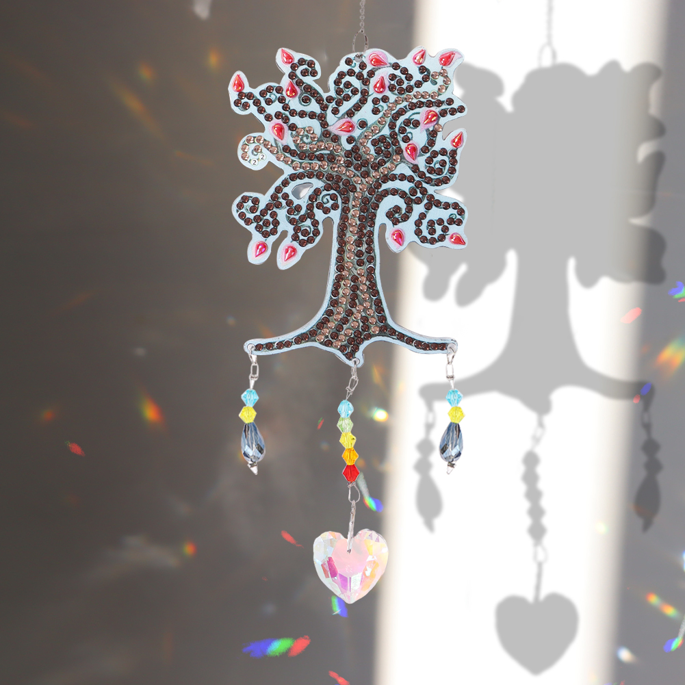 

Happiness Tree Suncatcher - 5D DIY Craft Pendant - Diamond Painting, 501 Original