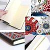 Special Shaped Independence Day Wreath 5D DIY Diamond Art Painting Notebook Kit
