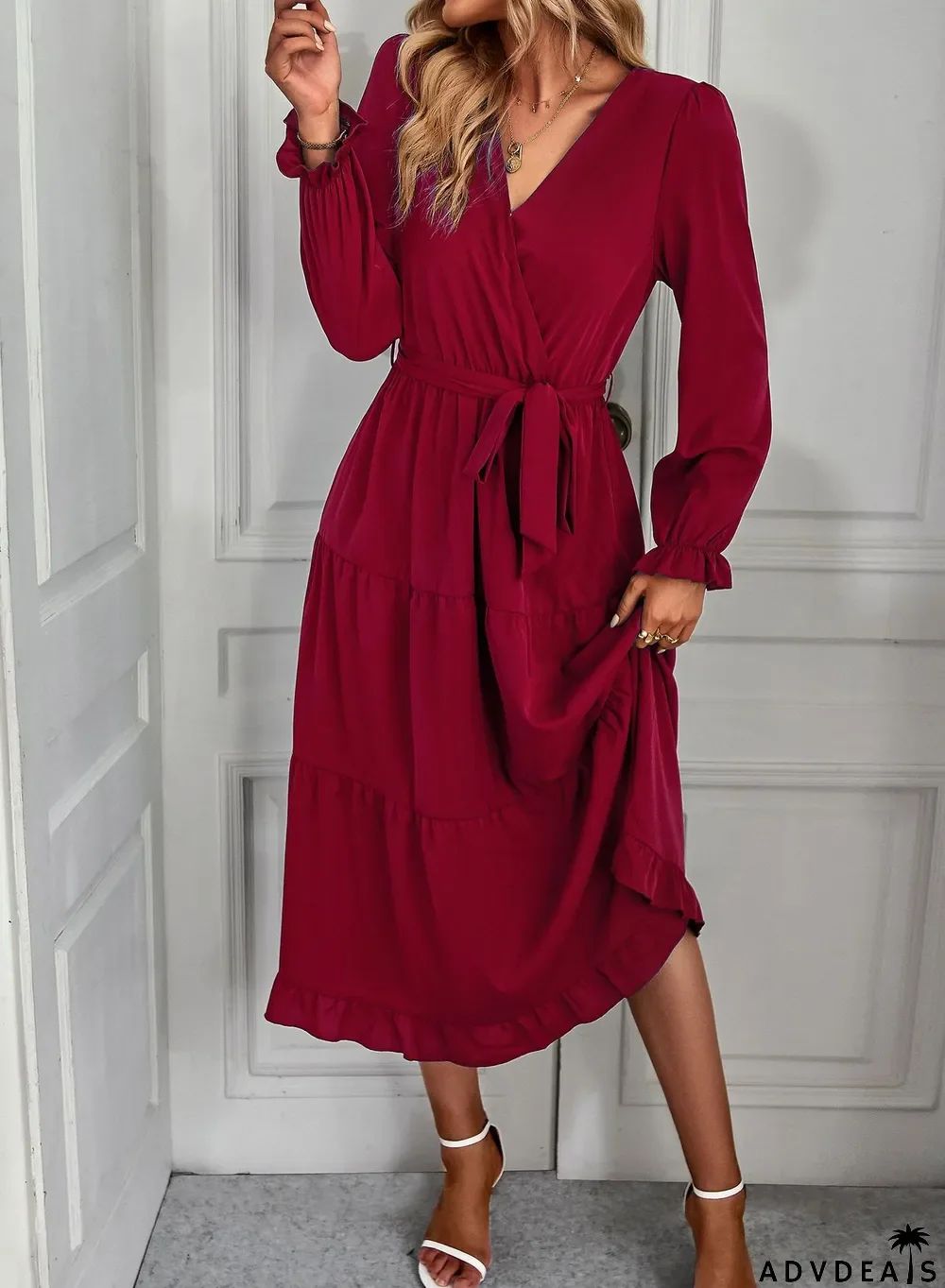 Casual Spring Summer Women's Long Dress