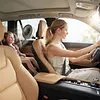 Rechargeable Car Cooling Fan 3 Speeds and 300 Degree Adjustable Vehicle Rear Headrest Fan for Sedan SUV RV Pickup Truck Van