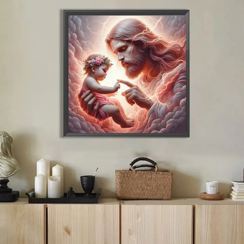 Diamond Painting - Full Round Drill - Jesus(Canvas|40*40cm)