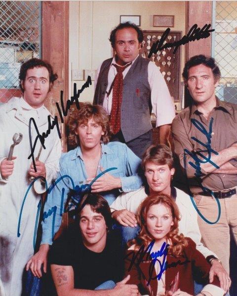 REPRINT -TAXI Cast Tony Danza 80's TV Autographed Signed 8 x 10 Photo Poster painting RP