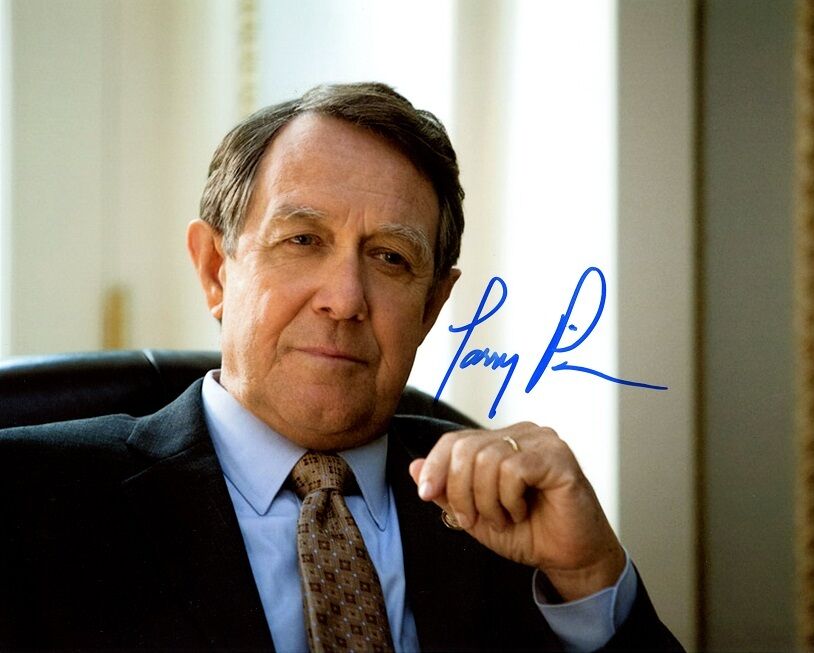 LARRY PINE In-person Signed Photo Poster painting - House Of Cards