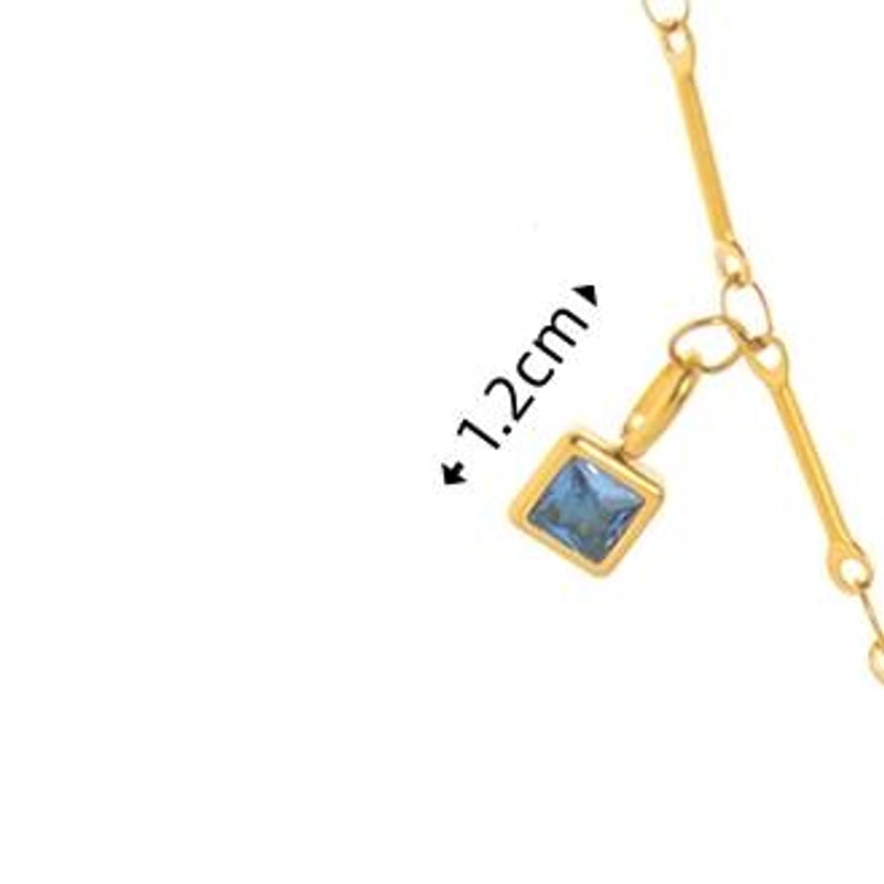 1 Piece 16*29mm 304 Stainless Steel Zircon 18K Gold Plated Poker Heart Shape Pendant Jewelry Accessories