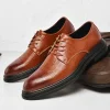 New Men's Leather Casual Business Leather Shoes
