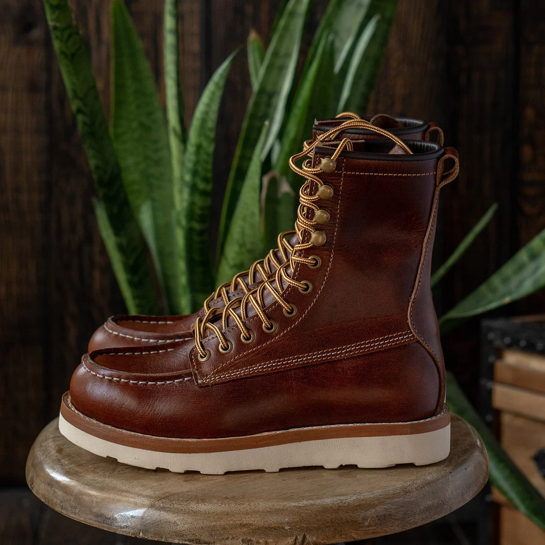 Tan 2025 logger boots