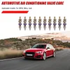 10pcs/lot Universal Copper R134a Car Auto A/C Air Conditioning Valve Cores