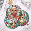 Diamond Painting Acrylic Christmas Animals Diamond Painting Placemats