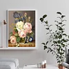 Peony - 11CT Stamped Cross Stitch - 50*40cm - Flower