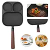3 in 1 Omelet Pan Nonstick Frying Grill Pan for Burger Egg Ham Pancake Cookware