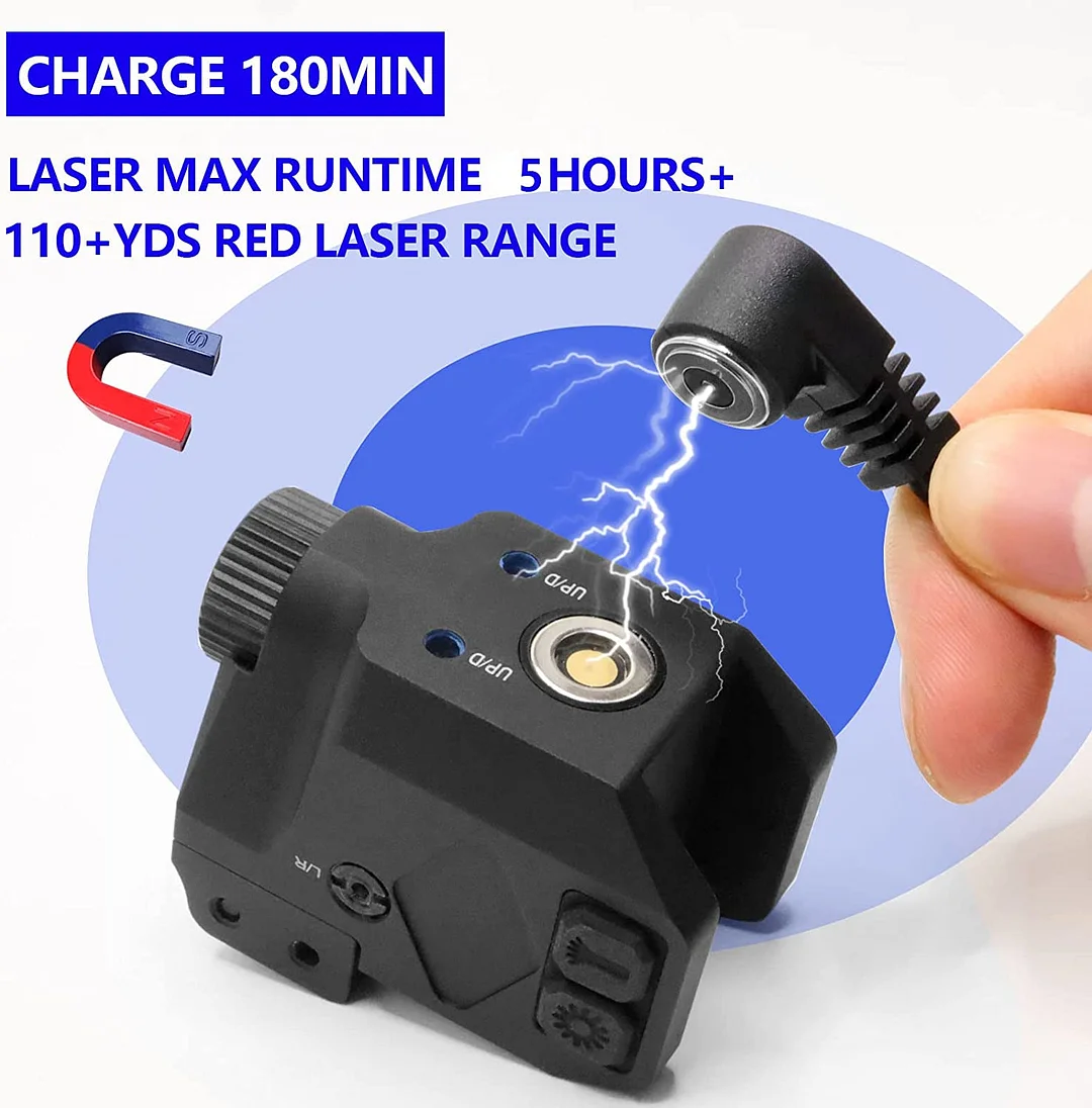 ohhunt® Purple and Green/Green and Red Laser Light Combo, 500 Lumens Laser Beams for Guns, Red Green Laser Sights with Weaponlight Tactical Strobe Handgun Lights