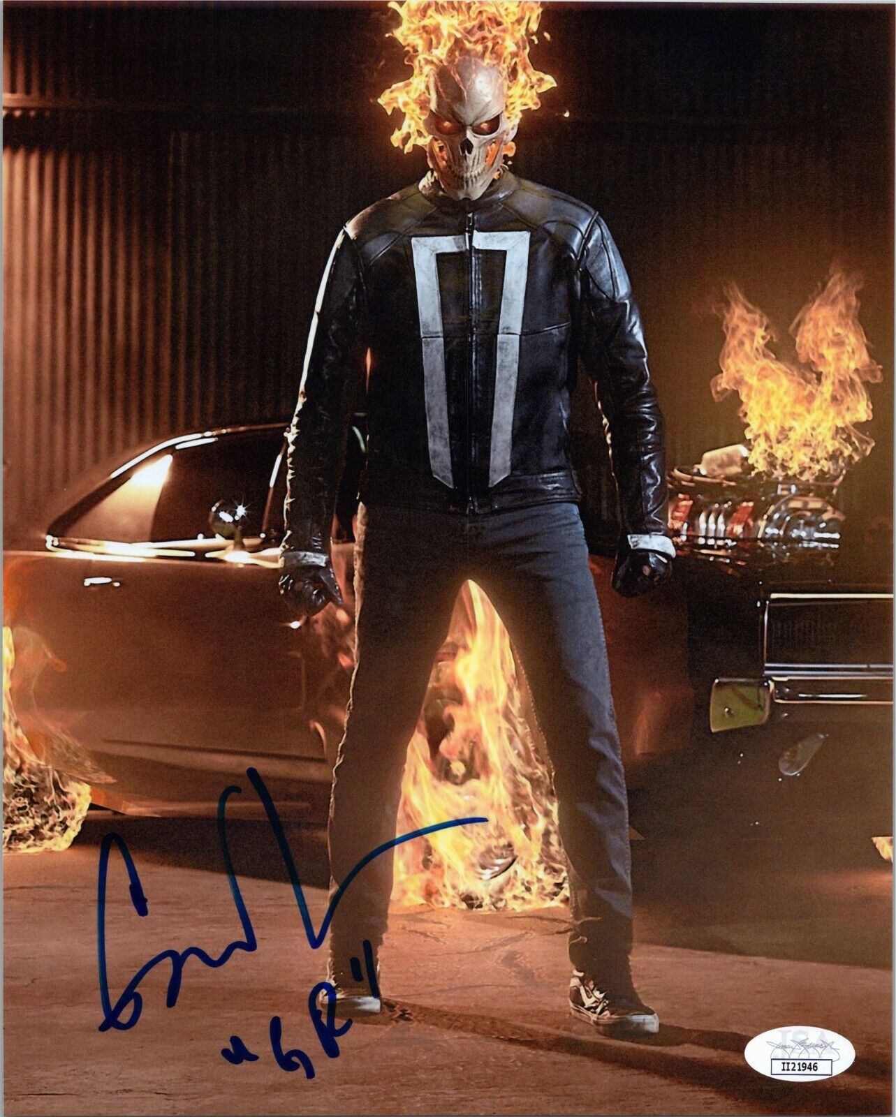 GABRIEL LUNA Authentic Hand-Signed GHOST RIDER Agents of Shield