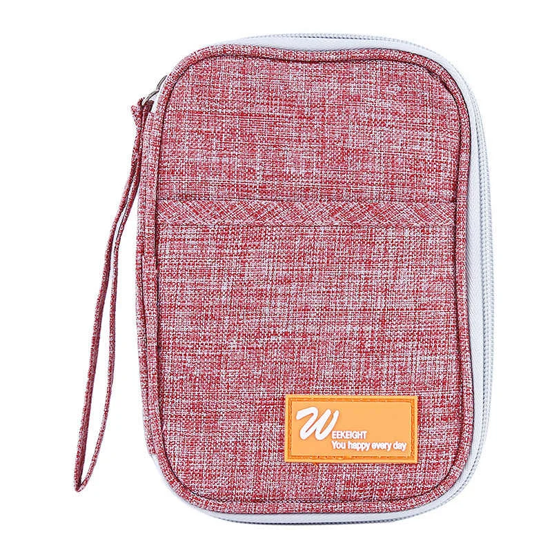 LKEEP Women Travel Passport Bag Credit ID Card Holders Cash Wallet Purse Documents Case Zipper Organizer Belt Unisex Popular