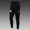 Joyfball 2025/2026 Lyon Half-Pull Training Suit Black Football Shirt 1:1 Thai Quality
