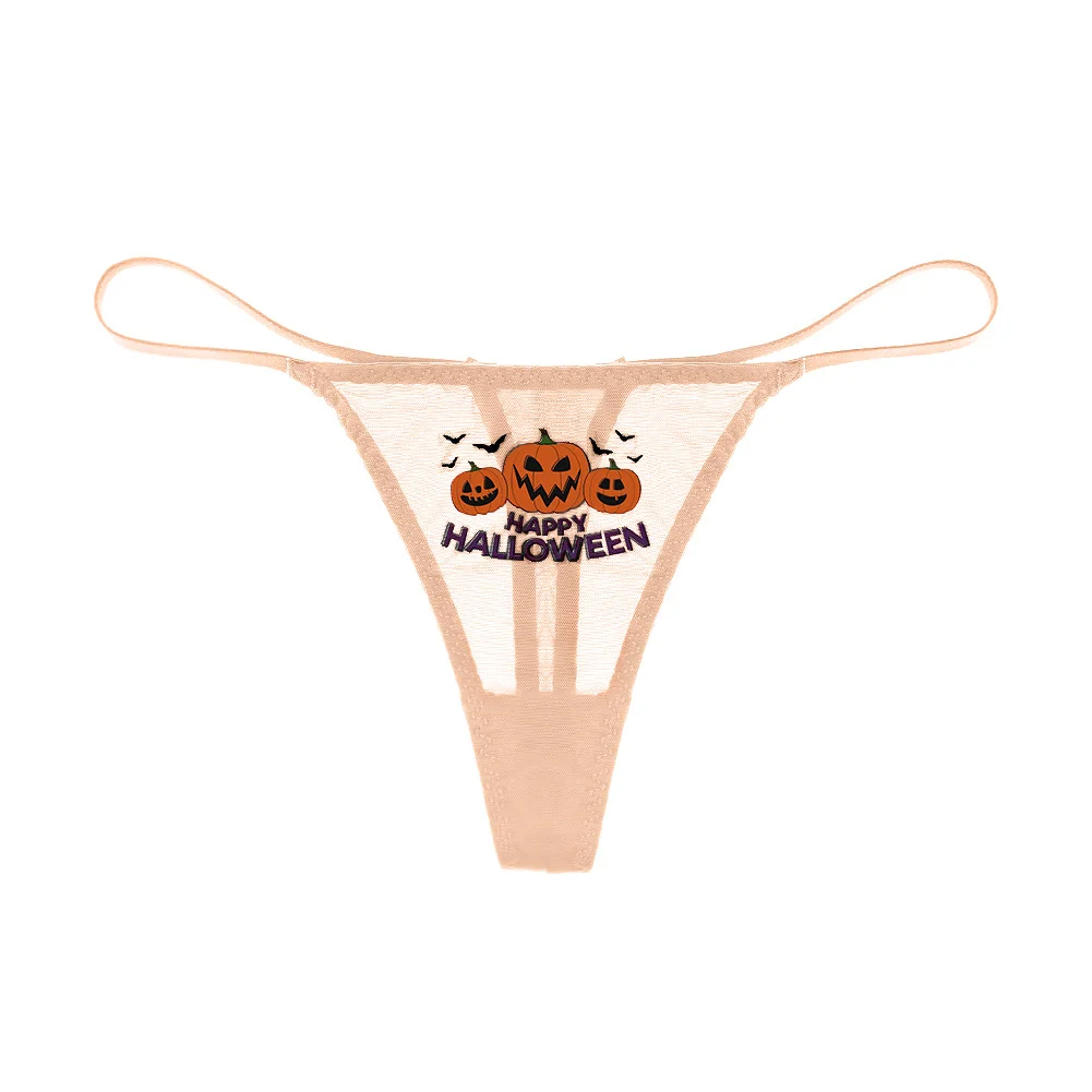 Halloween Thong Sexy Printed Funny Underwear