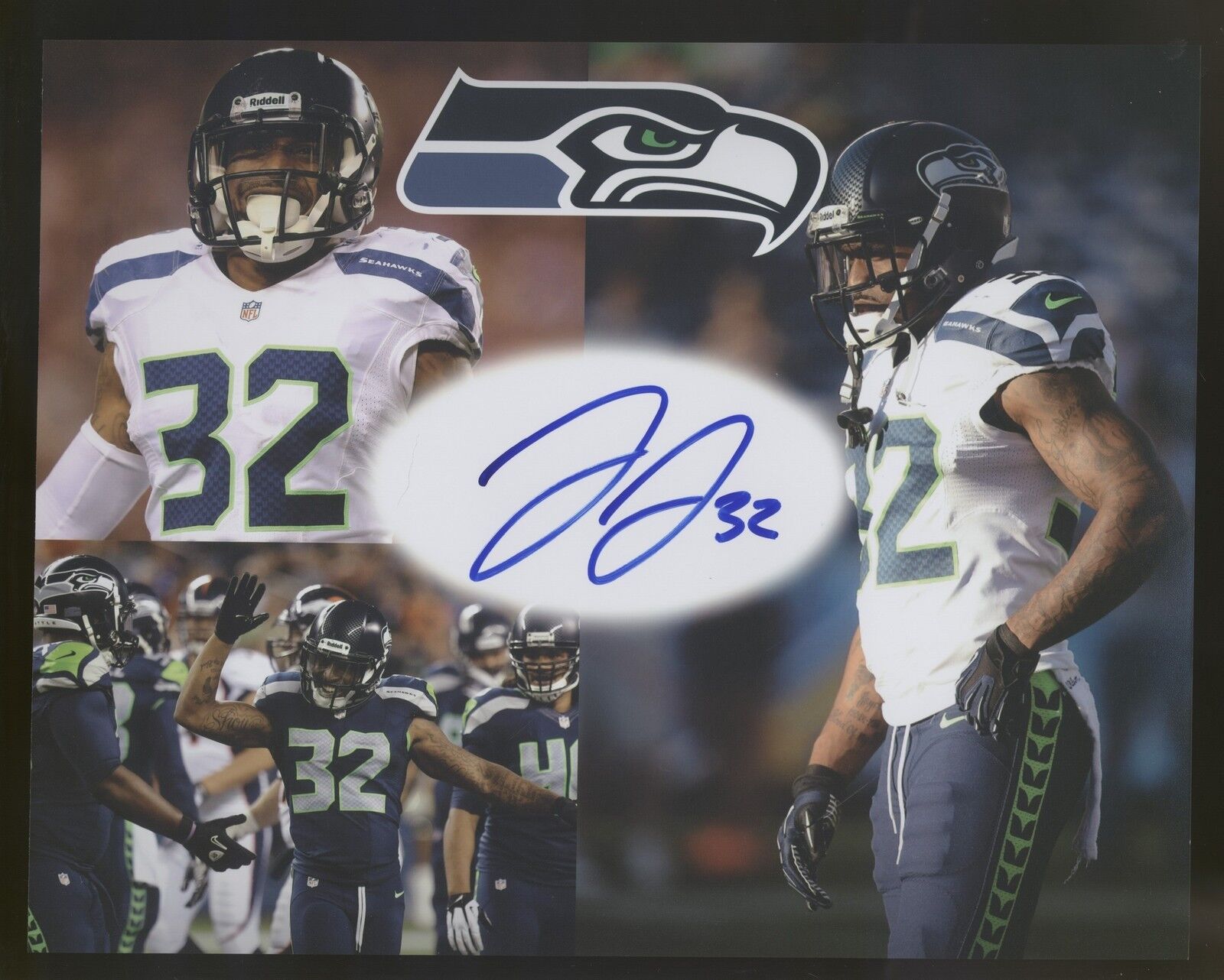 Jeron Johnson 8x10 Photo Poster painting Autographed Signed AUTO Seahawks SB Champion SPH 0524