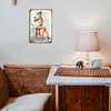 Pin Up Bathroom Girl - Vintage Metal Signs(12*16Inch)-Pin-up-girls