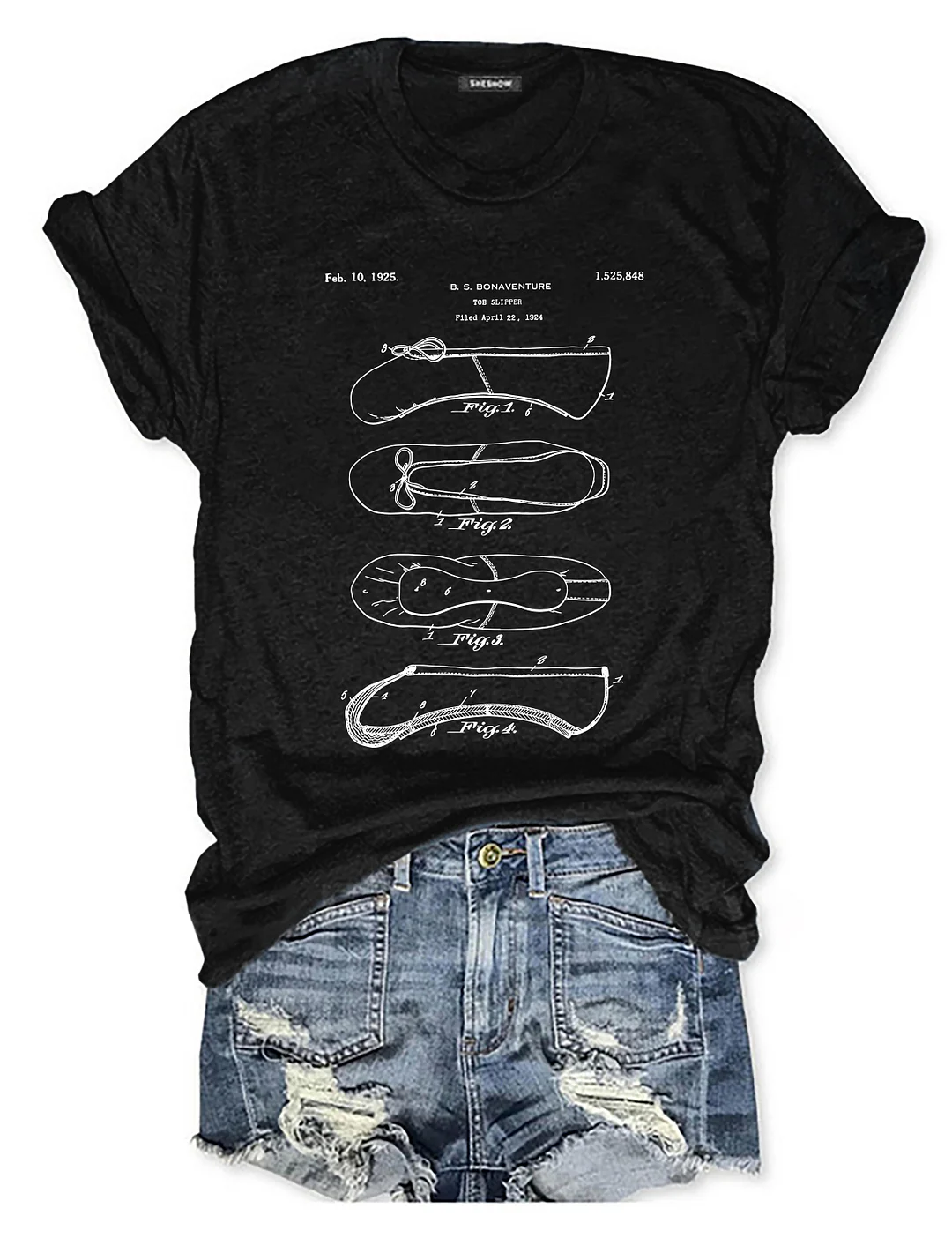 Ballet Slipper Patent T-shirt