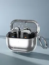 Transparent Protective Cover with Keyring for Samsung Galaxy Buds 3/3 Pro