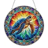 DIY Stained Glass Turtle Diamond Painting Acrylic Hanging Pendant