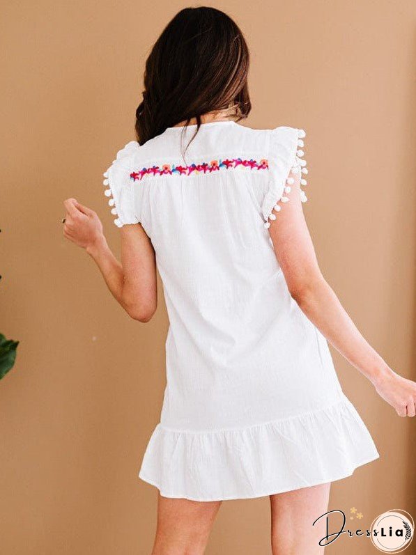 Floral Print Mini Dress for Women