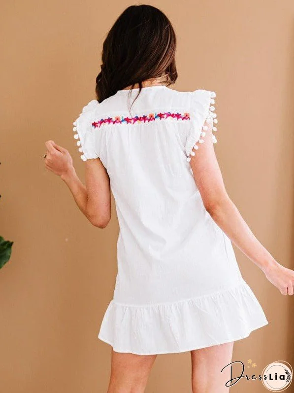 Floral Print Mini Dress for Women